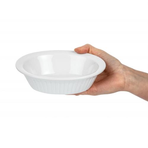 Olympia Whiteware Oval Pie Dish - 46x170x133mm (Box 6)