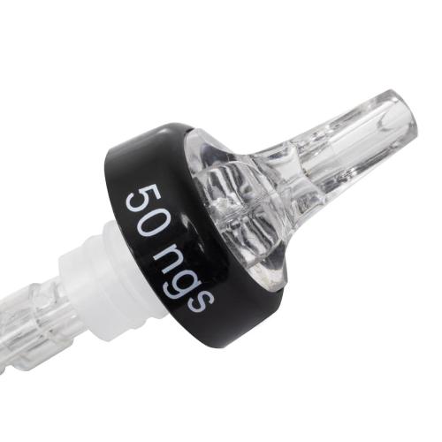 Liquor Pourer Clear Spout - 50ml Not CE
