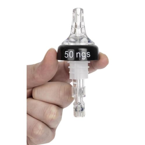 Liquor Pourer Clear Spout - 50ml Not CE
