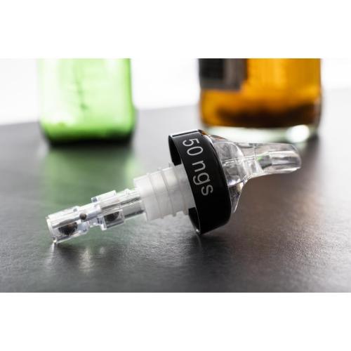 Liquor Pourer Clear Spout - 50ml Not CE