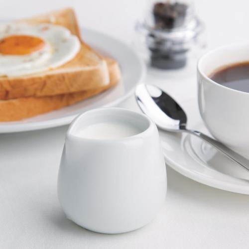 Olympia Whiteware Cream/Milk Jug - 85ml 2 4/5fl oz (Box 12)