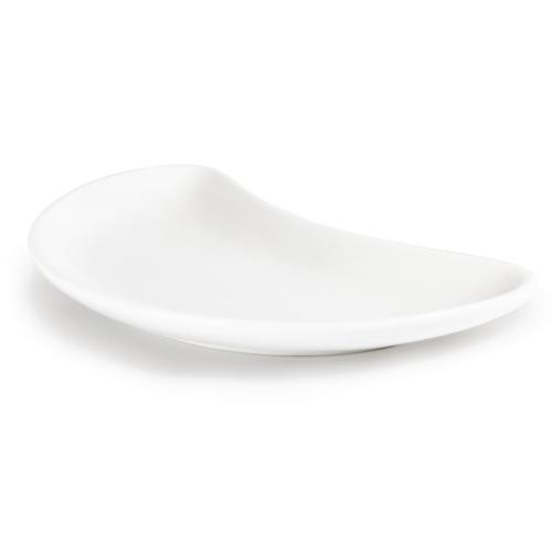 Olympia Whiteware Crescent Salad Plate - 200mm (Box 12)
