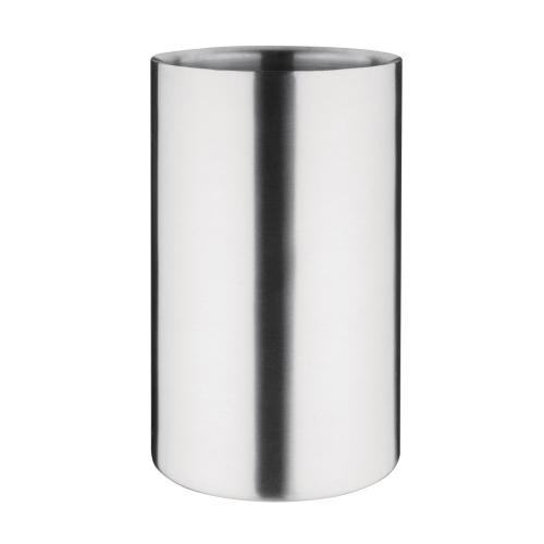 EDLP Olympia Double Wall Wine Cooler Brushed Stainless Steel - 200x120mm