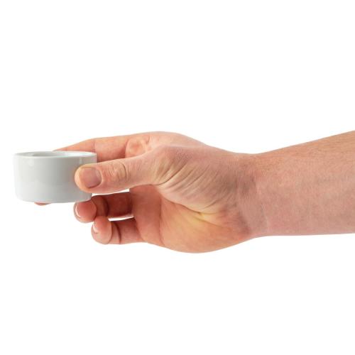 Olympia Whiteware Butter Pad - 62.5mm (Box 12)