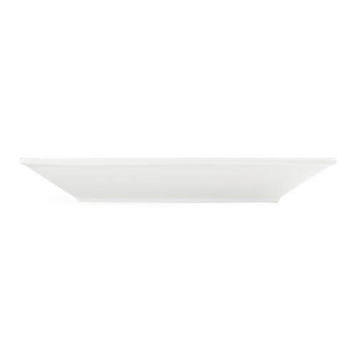 Olympia Whiteware Square Plate Wide Rim - 250mm (Box 6)