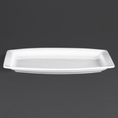 Olympia Whiteware Rectangular Plate - 320mm (Box 6)