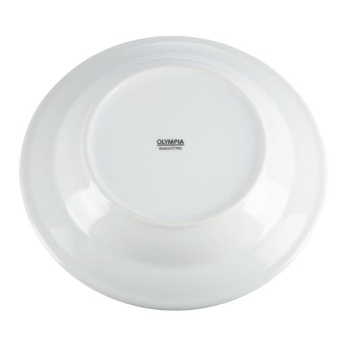Olympia Whiteware Deep Plate - 270mm (Box 6)