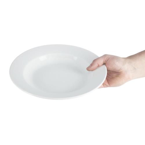 Olympia Whiteware Deep Plate - 270mm (Box 6)