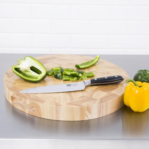 Vogue Round Wooden Chopping Board - 400x45mm 15 1/2x 1 3/4"