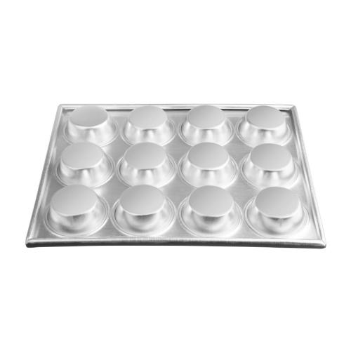 Vogue Muffin Tray Non-Stick Aluminium - 360x280x30mm 14 1/4x11x1" (12 Hole)