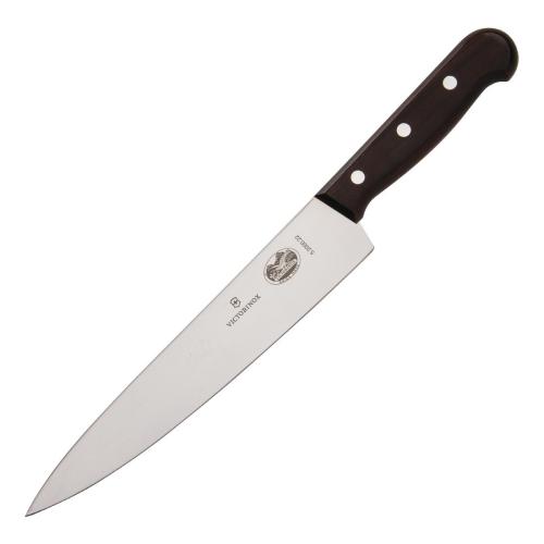 Victorinox Straight Chefs Knife Wood - 22cm