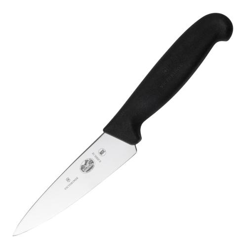 Victorinox Fibrox Black Handle Kitchen Knife - 12cm