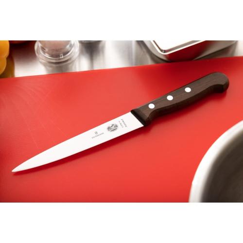 Victorinox Wood Handle Filleting Knife Flexible Blade - 16cm
