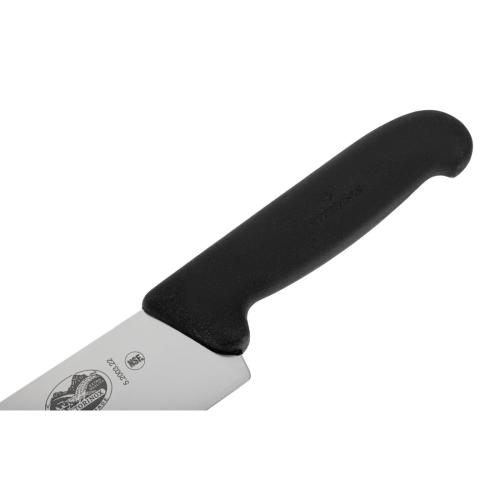 Victorinox Fibrox Black Handle Carving Knife - 22cm