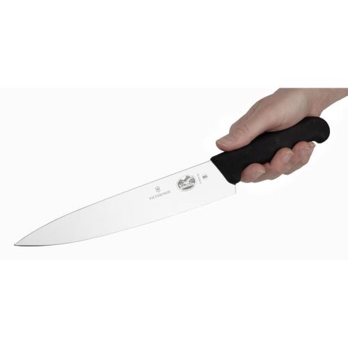 Victorinox Fibrox Black Handle Carving Knife - 22cm