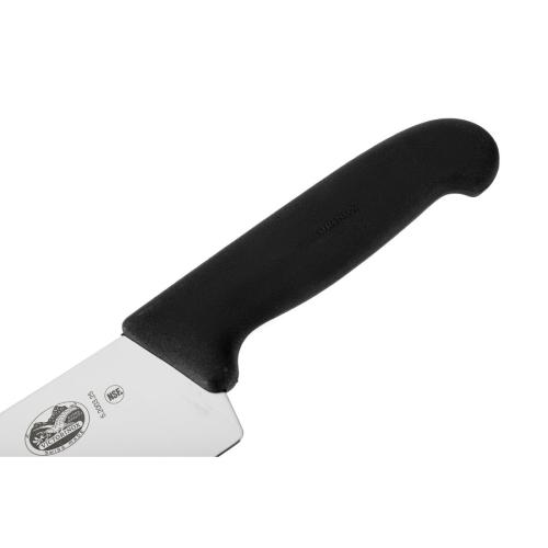 Victorinox Fibrox Black Handle Carving Knife - 25cm