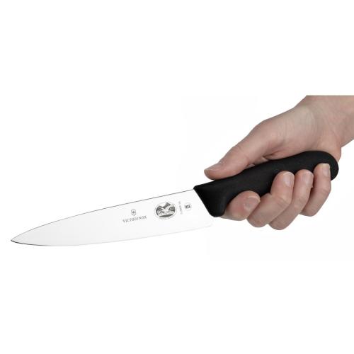 Victorinox Fibrox Black Handle Kitchen Knife - 15cm