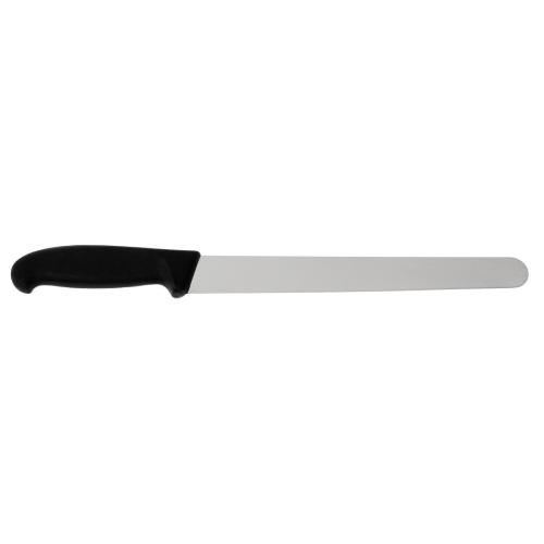 Victorinox Fibrox Black Handle Slicing Knife Round Tip - 25cm