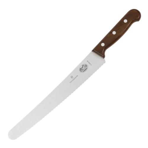 Victorinox Wood Handle Pastry Knife Wavy Edge - 26cm