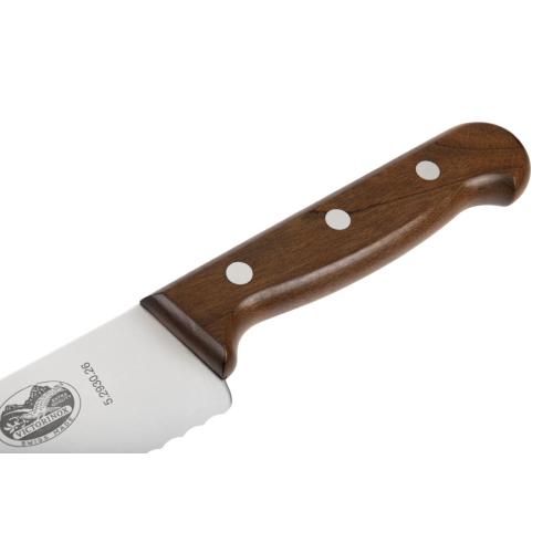 Victorinox Wood Handle Pastry Knife Wavy Edge - 26cm