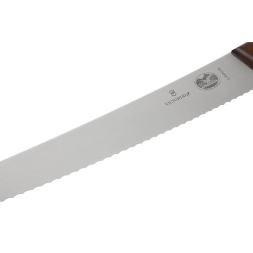 Victorinox Wood Handle Pastry Knife Wavy Edge - 26cm