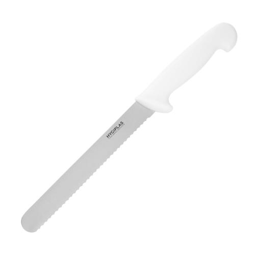 Hygiplas Bread Knife White - 203mm 8"