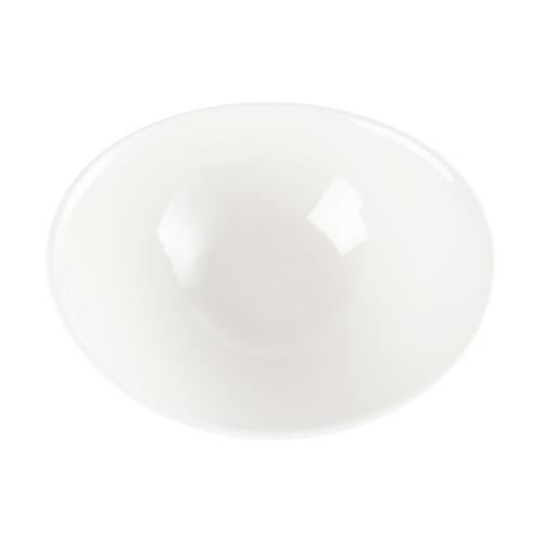 White Large Oval Bowl - 17fl oz 8" (Box 12) (Direct)