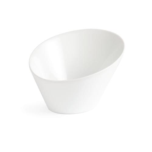 Olympia Whiteware Oval Sloping Bowl - 335ml 11 3/10fl oz (Box 4)