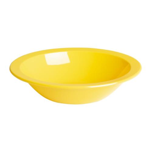 Olympia Kristallon PP Bowl Yellow - 400ml 13 1/2fl oz / 172mm (Box 12)