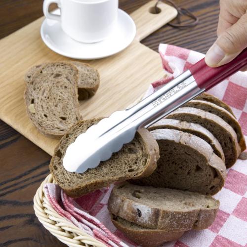 EDLP Hygiplas Colour Coded Serving Tong Red - 300mm