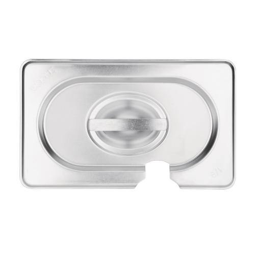 Vogue Notched Lid St/St - GN 1/9