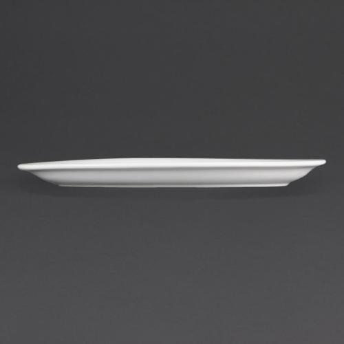 Olympia Whiteware Oval Plate/Platter - 250mm (Box 6)