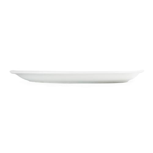 Olympia Whiteware Oval Plate/Platter - 250mm (Box 6)