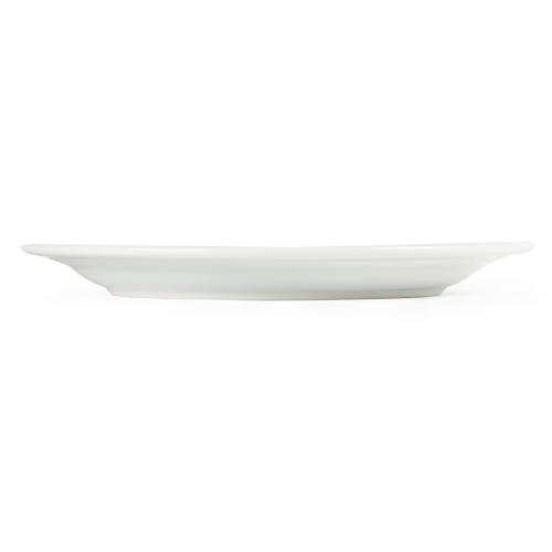 Olympia Whiteware Wide Rimmed Plate - 250m (Box 12)