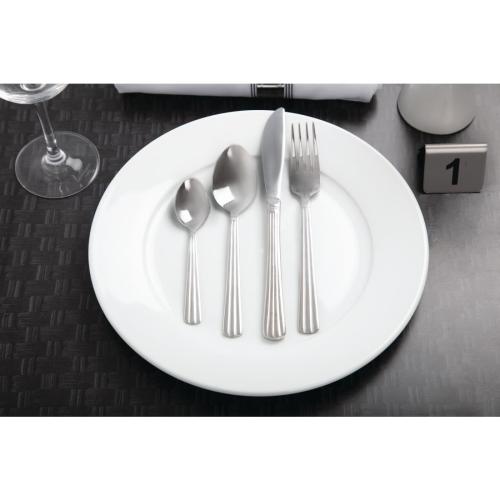 Olympia Whiteware Wide Rimmed Plate - 280mm (Box 6)