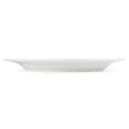 Olympia Whiteware Wide Rimmed Plate - 280mm (Box 6)