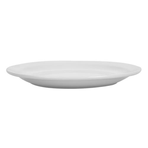 Olympia Whiteware Narrow Rimmed Plate - 200mm (Box 12)