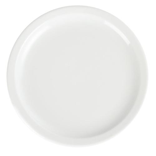Olympia Whiteware Narrow Rimmed Plate - 230mm (Box 12)