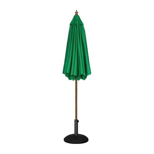 Bolero Round Pulley Parasol Green - 3m