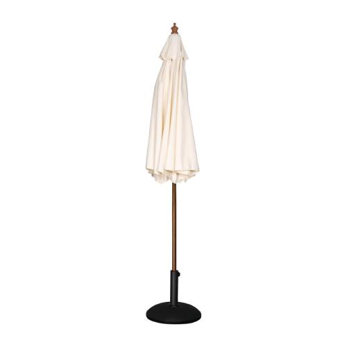 Bolero Round Pulley Parasol Cream - 3m