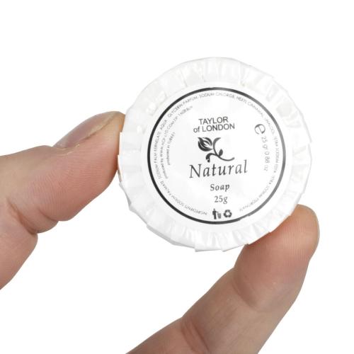 Natural Tissue Pleat Soap - 25g (Pack 100)