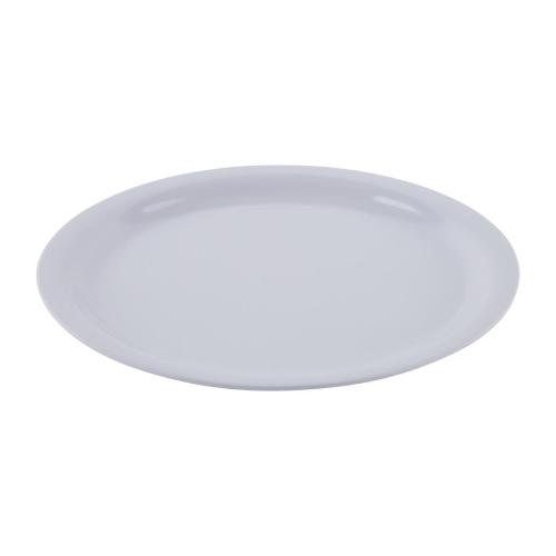 Olympia Kristallon Melamine Narrow Rimmed Plate - 226mm 9" (Box 12)