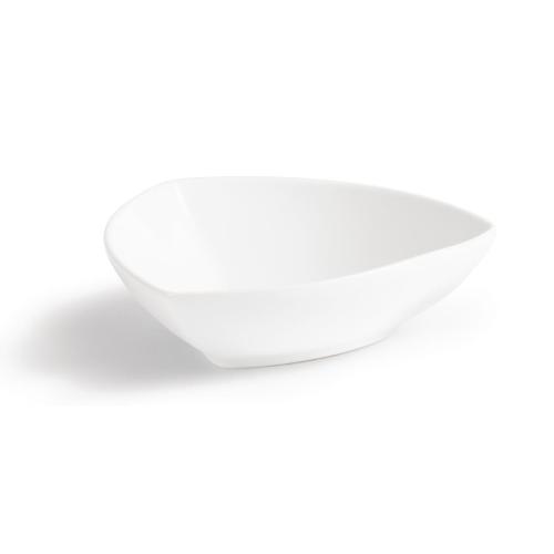 Olympia Whiteware Rounded Triangular Bowl - 155x45mm (Box 6)