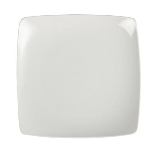 Olympia Whiteware Square Bowled Plate - 250x250x50mm (Box 4)