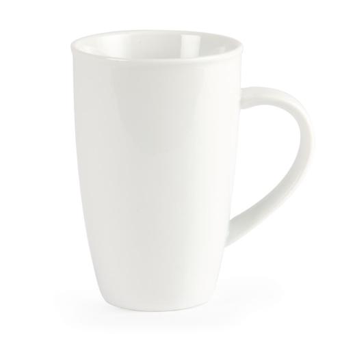 Olympia Whiteware Latte Mug - 400ml 13 1/2fl oz (Box 6)