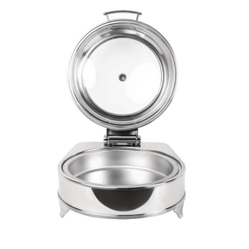 Olympia Electric Chafer Round Glass Lid - 280watt