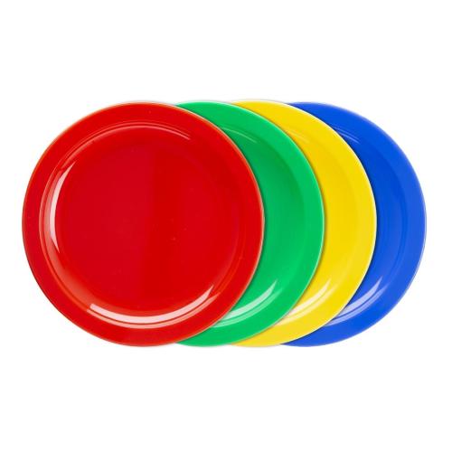 Olympia Kristallon PP Plate Red - 172mm 6 3/4" (Box 12)