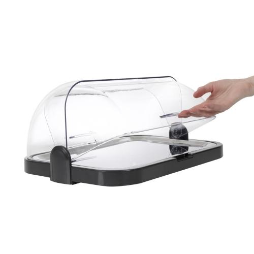 Cooling Display Tray Roll Top - 205x320x440mm (includes 2 coolers)