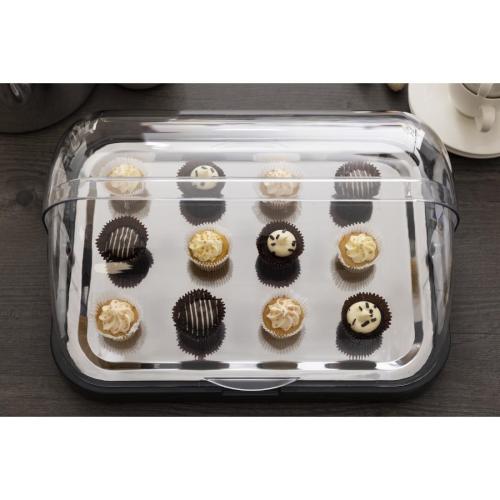 Cooling Display Tray Roll Top - 205x320x440mm (includes 2 coolers)