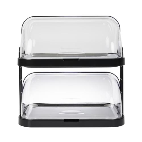 Double Stack Cooling Display Tray Roll Top - 440x320x440mm (includes 4 coolers)